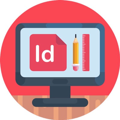 کمپ گرافیک رایانه INDESIGN