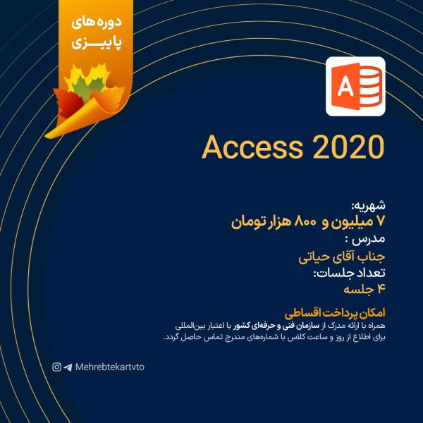 دوره آموزشی Access